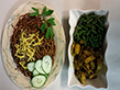 Bami met kerrie kipfilet en kouseband