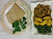Roti met kerrie kipfilet