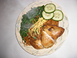 Bami goreng met gebakken kippebout
